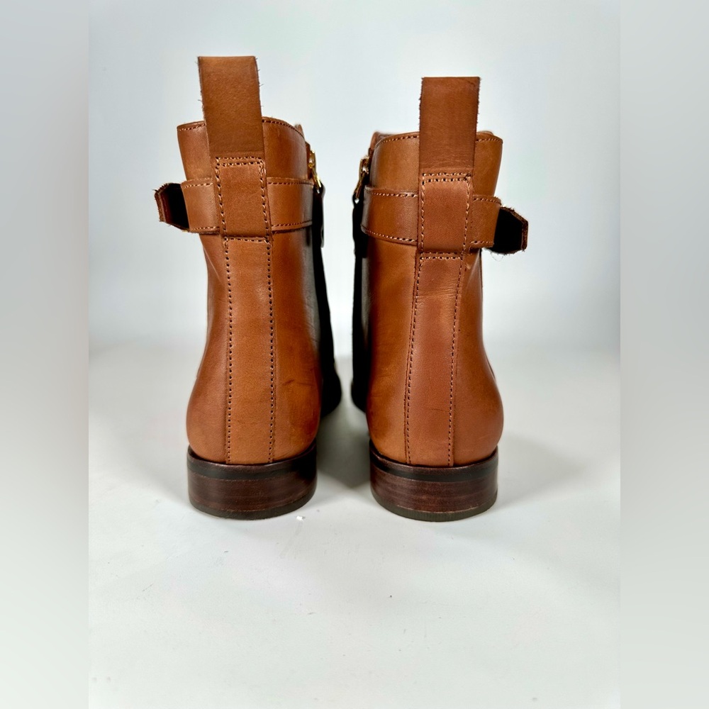 Lauren Ralph Lauren Briele Brown Leather Boots  US 9.5 B - Picture 10 of 16
